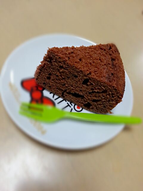 炊飯器で、チョコケーキ♡